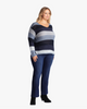 London Long-Sleeve Striped Sweater - thumbnail