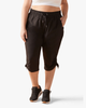 Palermo Drawstring Short Black/Black - thumbnail