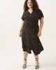 Amaya Short Sleeve Wrap Dress - thumbnail