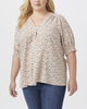 Carolota Smocked-Sleeve Top - thumbnail