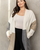 Fiona Colorblock Long Cardigan - thumbnail