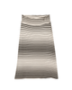 Adriatic Ruched Foldover Maxi Skirt - thumbnail
