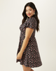 Mia Floral-Print Sweetheart Skater Dress - thumbnail