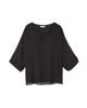 Nicole V-Neck Kimono Sleeve Blouse - thumbnail