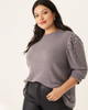 Caslid Pearl Crew-Neck Top - thumbnail