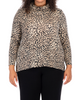 Lianna Animal-Print Turtleneck - thumbnail