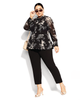 Floral Tie Top - thumbnail
