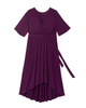 Beverly Hills High-Low Wrap Dress - thumbnail
