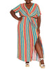Lola Striped Maxi Dress - thumbnail