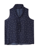 Antonella Sleeveless Tie Neck Blouse - thumbnail