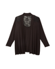Faye Long Sleeve Lace Back Cardigan - thumbnail