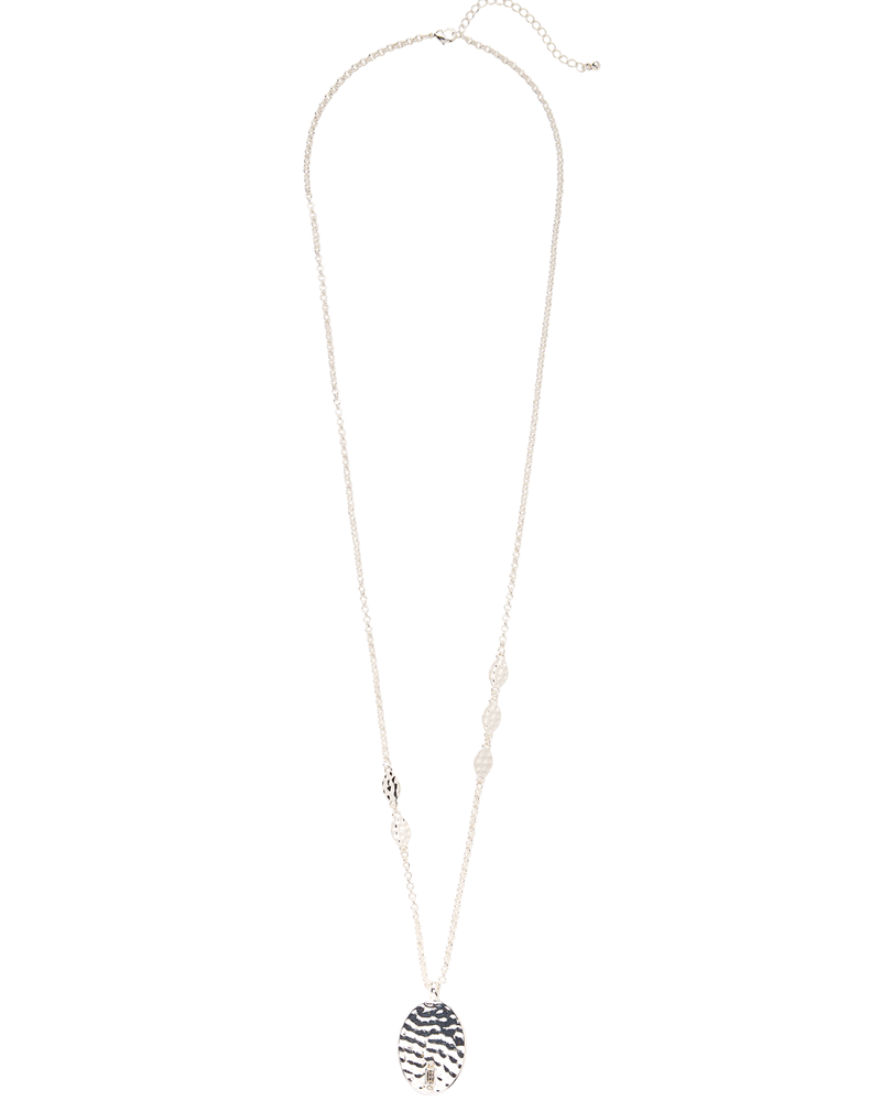 Sebring Pendant Necklace | Silver
