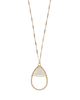 Makayla Pearl Pendant Necklace - thumbnail