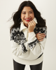 Iduna Fair Isle Zippered Sweater - thumbnail