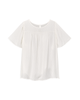 Sonya Clip Dot Short Sleeve Blouse - thumbnail