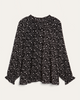 Abigail Button-Front Peasant Blouse - thumbnail