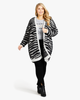 Alana Fluffy Sweater Cardigan - thumbnail