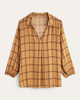 Matilda Plaid Button-Down Tunic - thumbnail