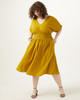 Noris V-Neck Midi Dress - thumbnail