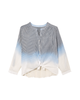 Amelia Long Sleeve Tie Front Shirt - thumbnail