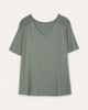 Melissa Short Sleeve Smocked Shoulder Top - thumbnail