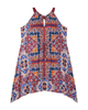 Athens Sleeveless Solid Neck Halter Dress - thumbnail