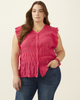 Elia Button Up Frilly Top - thumbnail