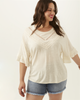Trinity Flutter Sleeve Top - thumbnail