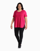 Rosebud Casual High-Low Tee - thumbnail