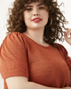 Agatha Short-Sleeve Knit Tee - thumbnail