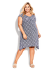 Printed Knit Dress - thumbnail