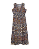 Catalina Sleeveless Faux Wrap Maxi Dress - thumbnail