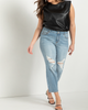 Classic Fit Distressed Boyfriend Jean - thumbnail