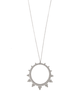 Steph Long Circle Necklace - thumbnail