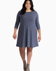 Vita Three-Quarter Sleeve Tee Dress - thumbnail