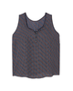 Camille Front Zip Sleeveless Blouse - thumbnail