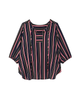 Eugenia 3/4 Sleeve Peasant Blouse - thumbnail