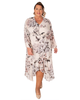 Luna Floral Print Midi Dress - thumbnail
