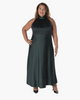 Christine Satin Maxi Dress - thumbnail