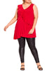 Luna Sleeveless Ruffle Tunic - thumbnail