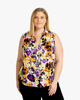 Marley Sleeveless V-Neck Blouse - thumbnail