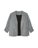 Meredith Ruched Sleeve Blazer - thumbnail