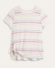 Elena Side-Tie Striped Top - thumbnail