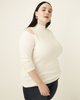 Sybil Cold-Shoulder Sweater - thumbnail