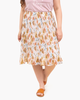 Shanti Pleated Midi Skirt - thumbnail