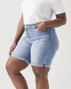 Skylar Cuffed Denim Shorts - thumbnail