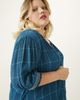 Eliza Button-Down Peasant Blouse - thumbnail