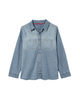 Blossom Long Sleeve  Chambray Shirt Medium Wash - thumbnail