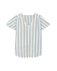 Trisha Short Flutter Sleeve Woven Blouse - thumbnail