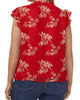 Amelia Flutter Sleeve V-Neck Top - thumbnail